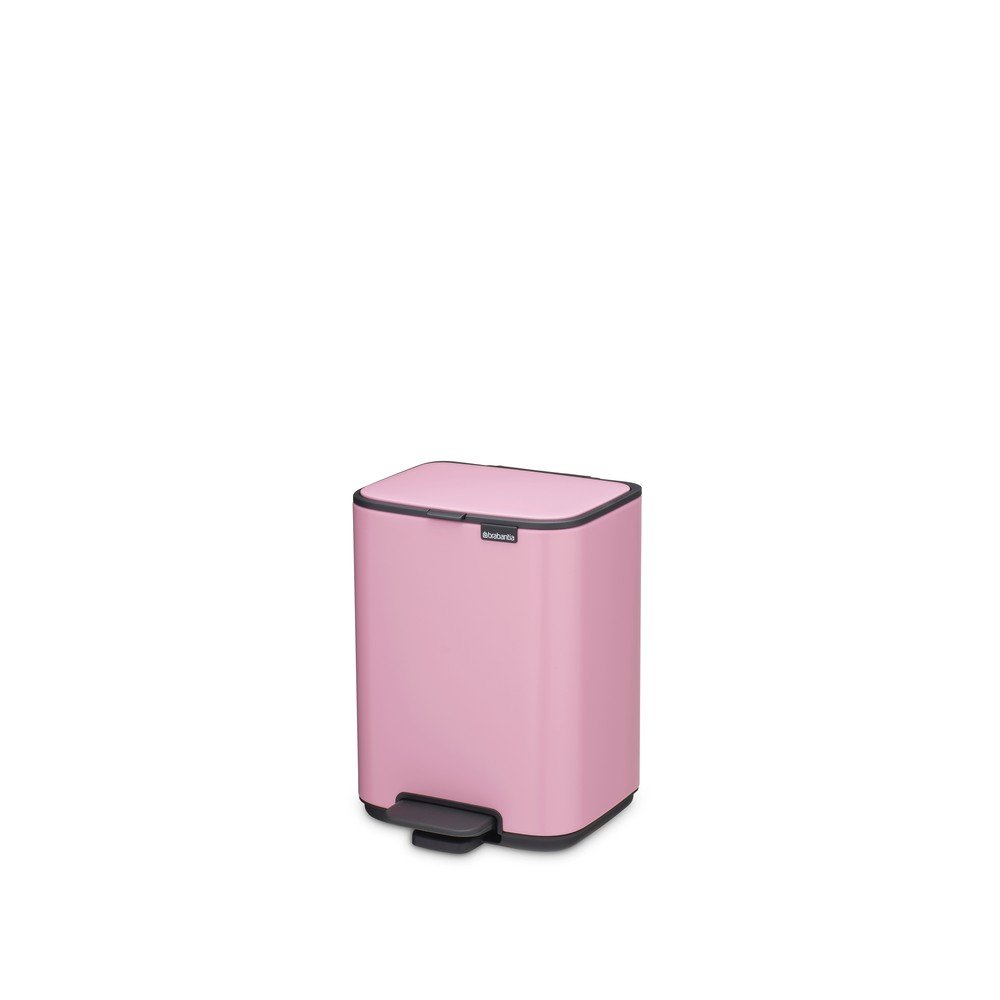 Rózsaszín acél pedálos szemetes 4 l Bo – Brabantia