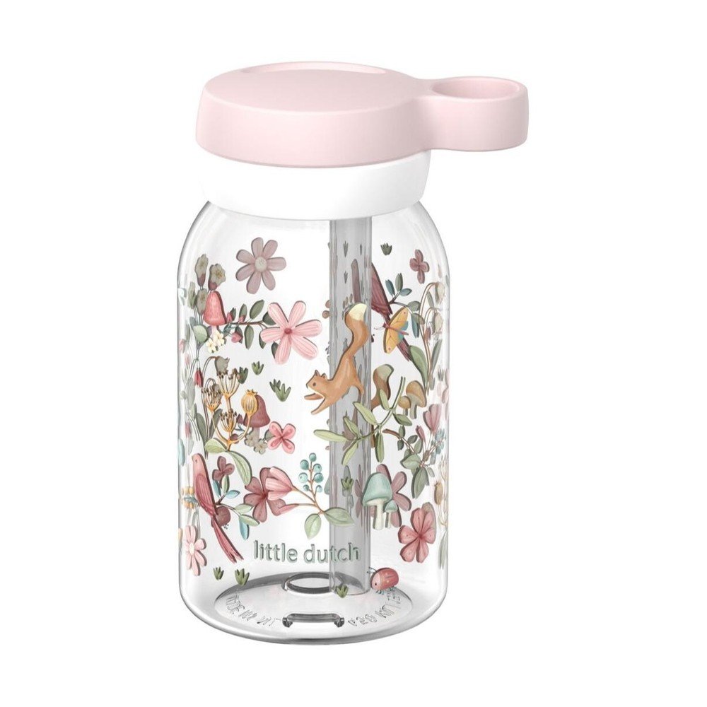 Rózsaszín műanyag gyerek ivópalack 450 ml Fairy Wonders – Mepal