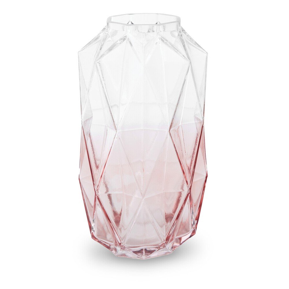 Rózsaszín üveg váza (magasság 28 cm) Brice – Premier Housewares