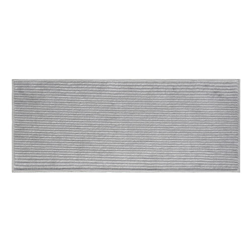 Szürke lépcsőszőnyeg szett 16 db-os 25x65 cm Silio – Vitaus