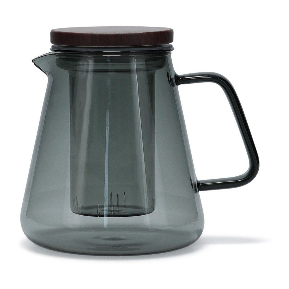 Szürke üveg teáskanna szűrővel 930 ml Luma – S|P Collection