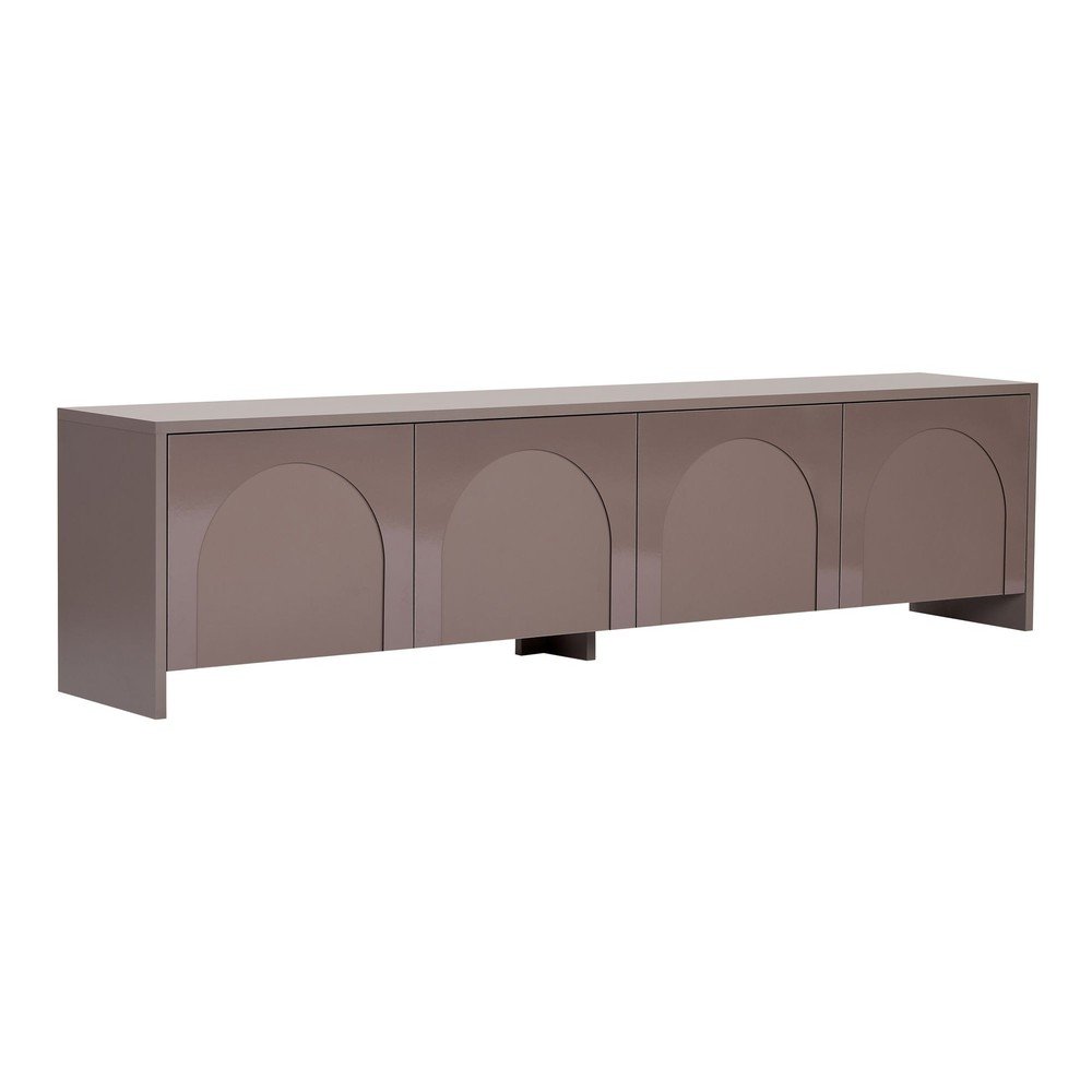Szürkésbarna TV-állvány 180x45x32 cm Aurelia – Kalune Design