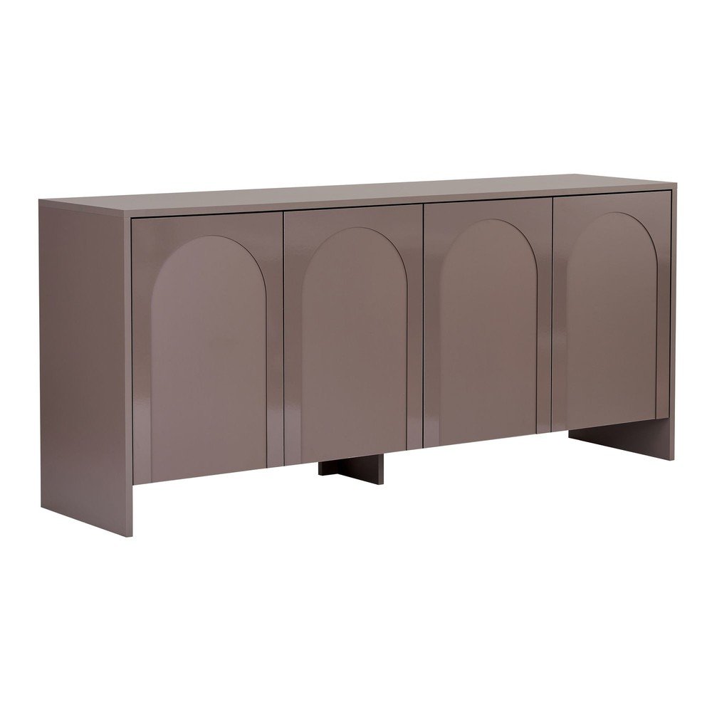 Szürkésbarna komód 180x80x45 cm Arlen  – Kalune Design