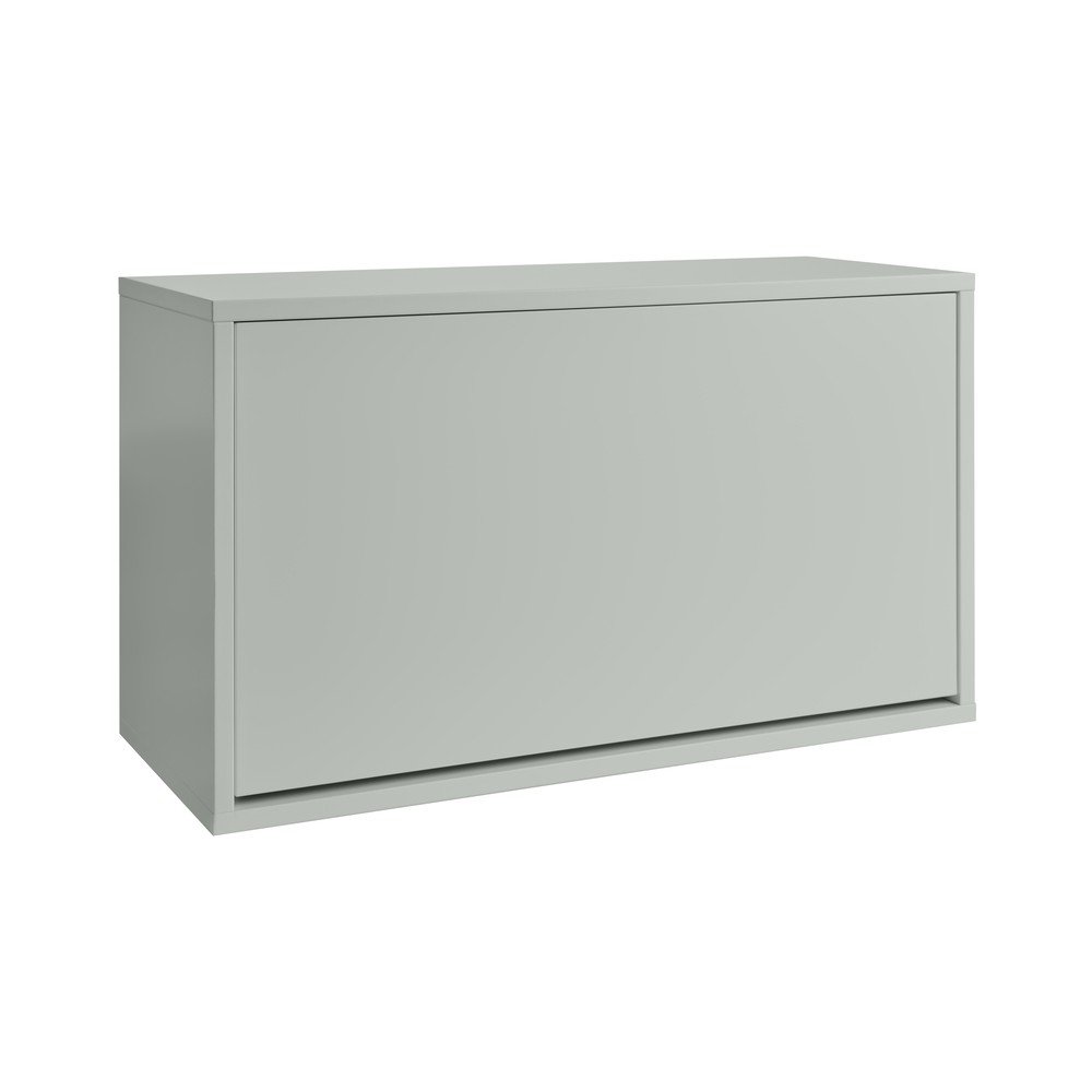 Szürkéskék billenő ajtós-függő cipőtartó 70x30x40 cm – ReCollector