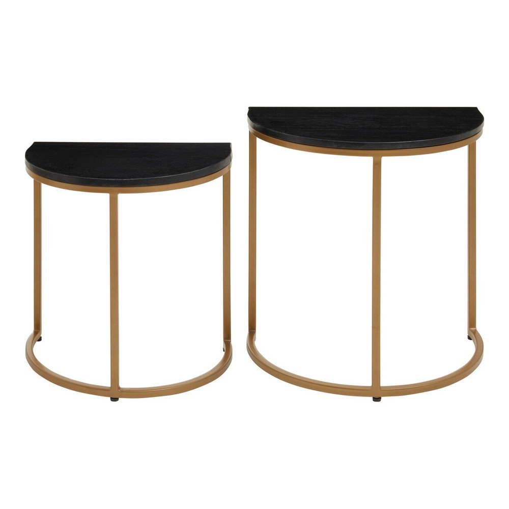 Tárolóasztal szett 2 db-os márvány asztallappal 28x45 cm Varana – Premier Housewares