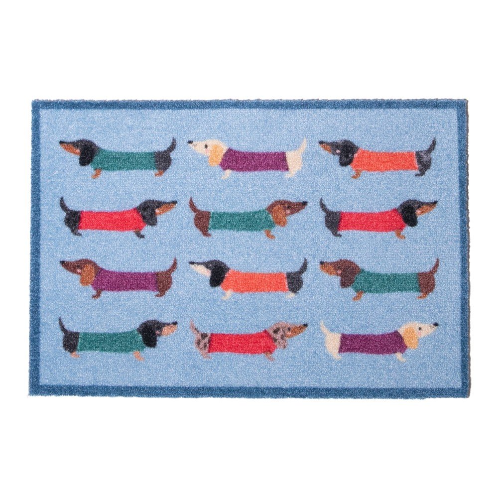 Textil lábtörlő 40x60 cm Dachshund – Artsy Doormats