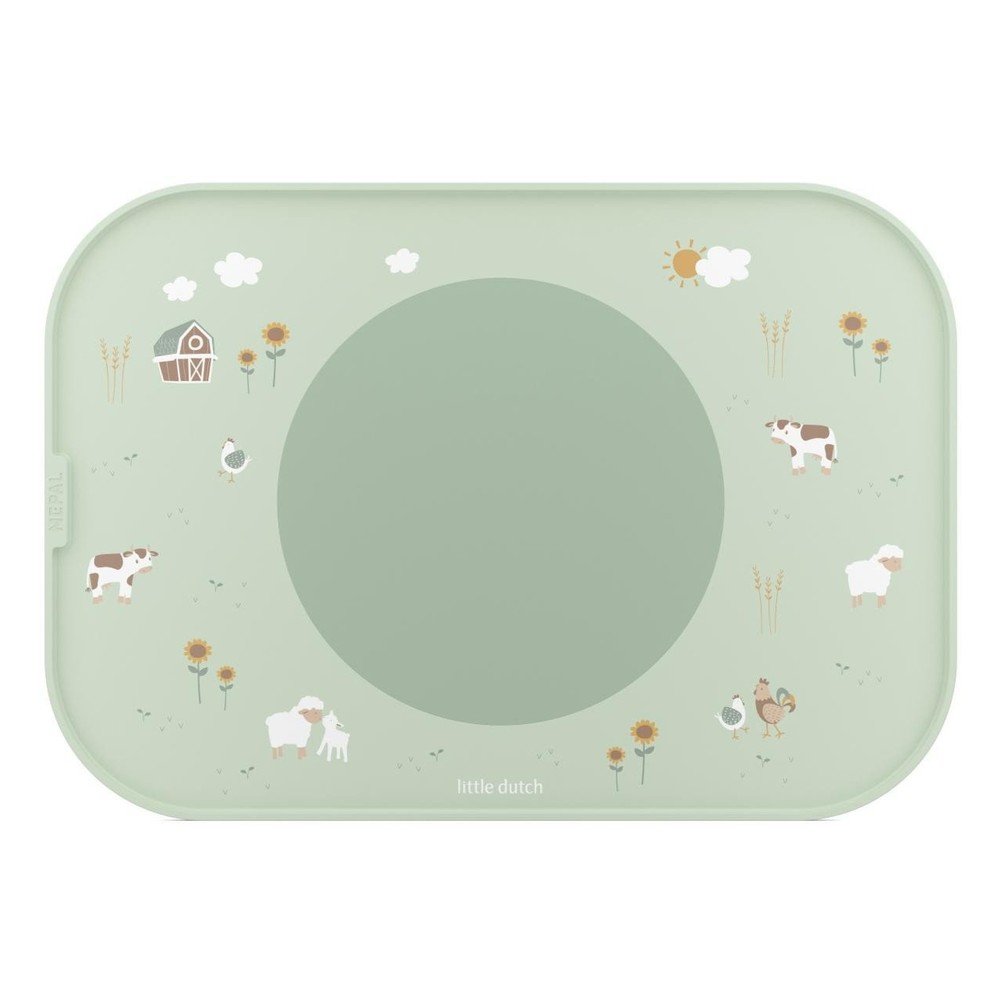 Textil-szilikon gyerek tányéralátét 28x40 cm Little Farm – Mepal