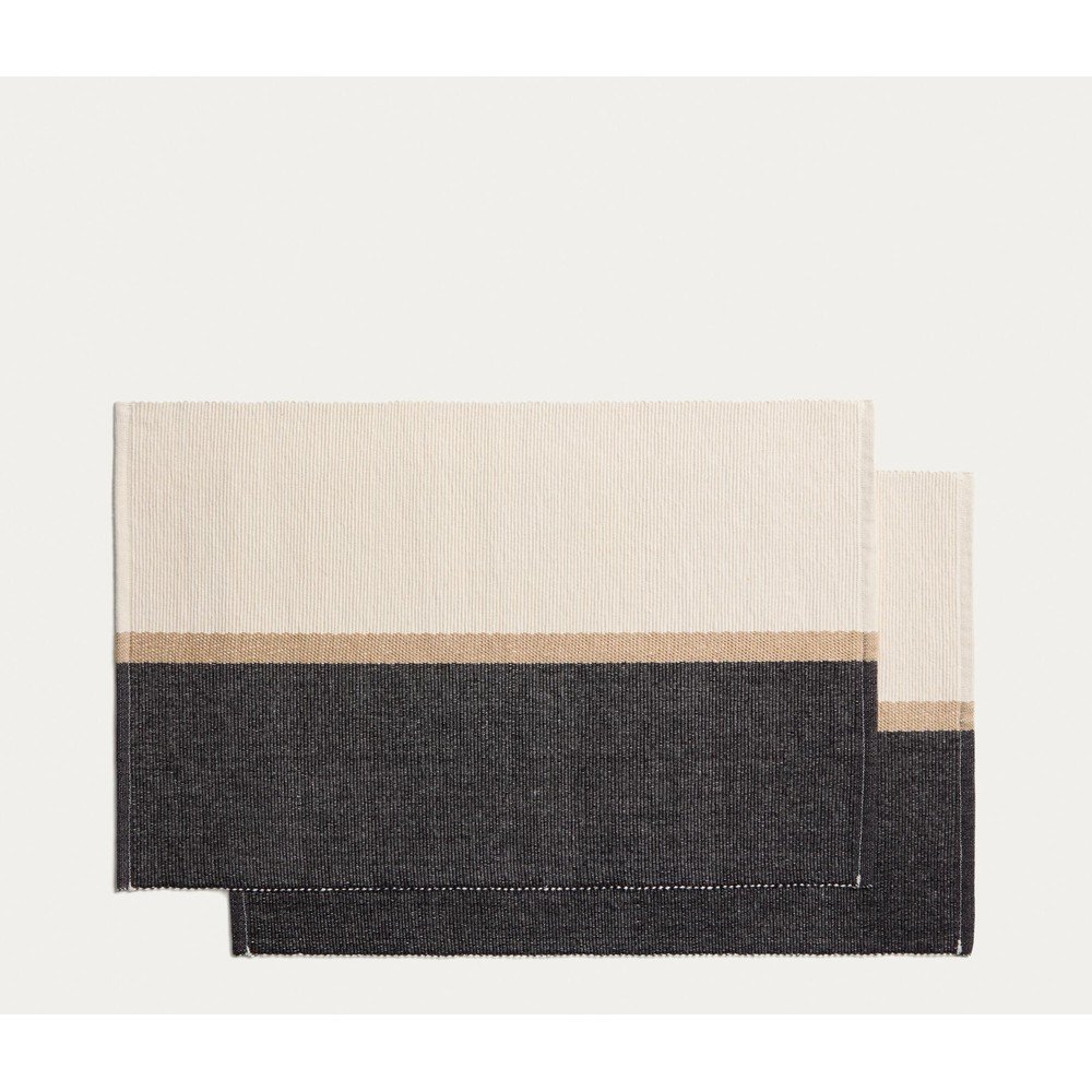 Textil tányéralátét szett 2 db-os 35x50 cm Tari – Kave Home