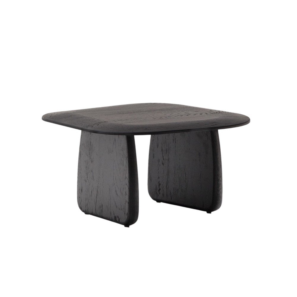 Tölgyfa tárolóasztal 70x71 cm Pirita – Kave Home