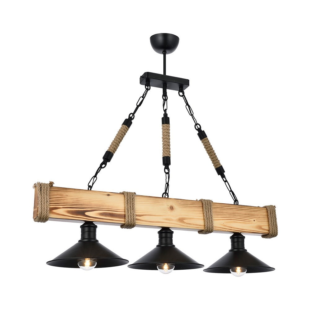 Világosbarna függőlámpa fém búrával Kütük Yanık – Opviq lights