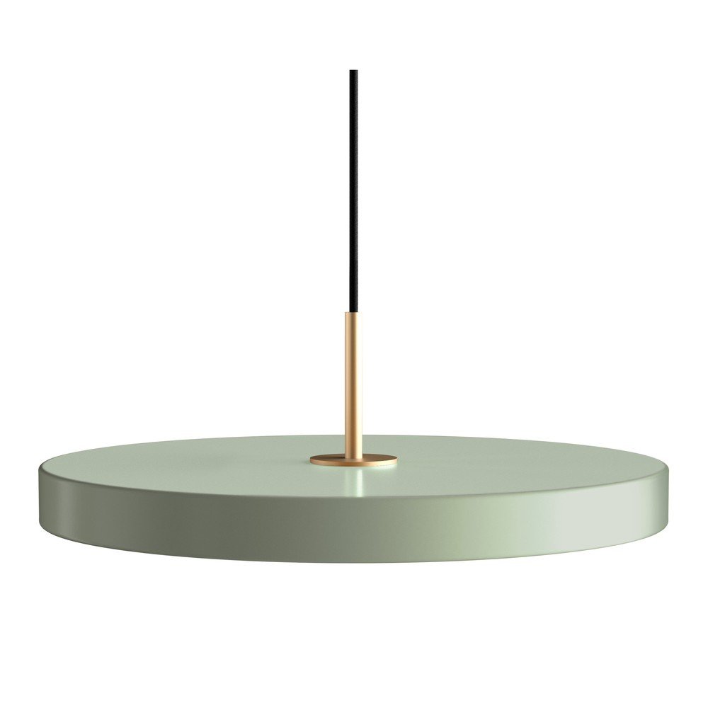 Világoszöld LED függőlámpa fém búrával ø 43 cm Asteria – UMAGE