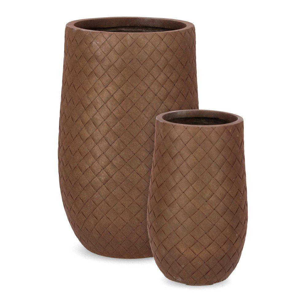 Virágcserép készlet 2 db-os ø 48 cm Rhombus – Bizzotto