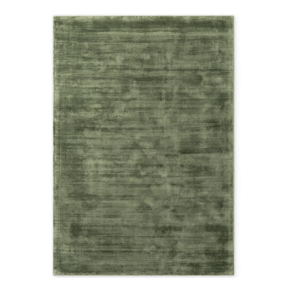 Zöld kézi szövésű viszkóz szőnyeg 200x300 cm Noemi – Vikosa