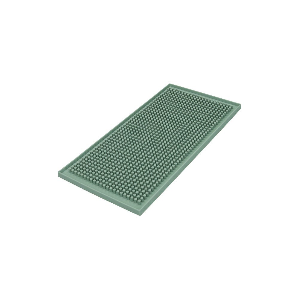 Zsályaszínű szilikon edénycsepegtető alátét 30x15 cm – Brandani