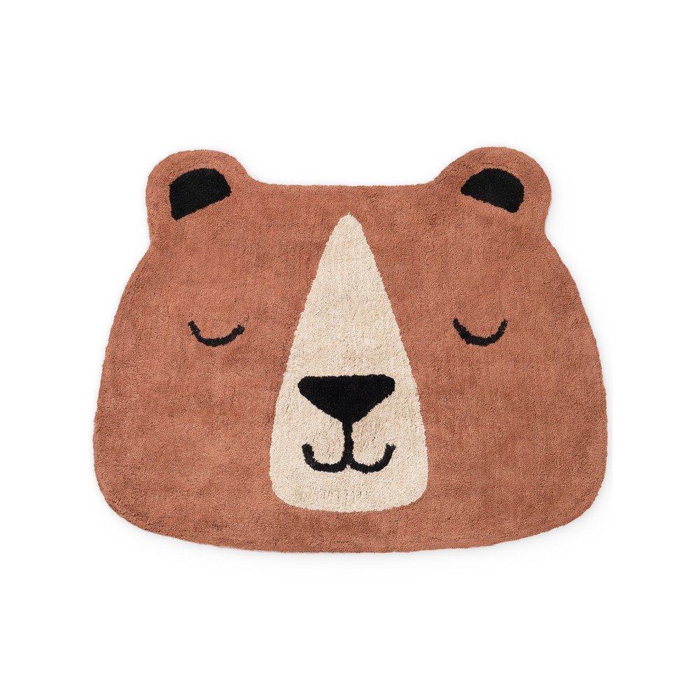 Barna mosható-kézi szövésű pamut gyerek szőnyeg 101x120 cm Snuggle Benni – Hanse Home