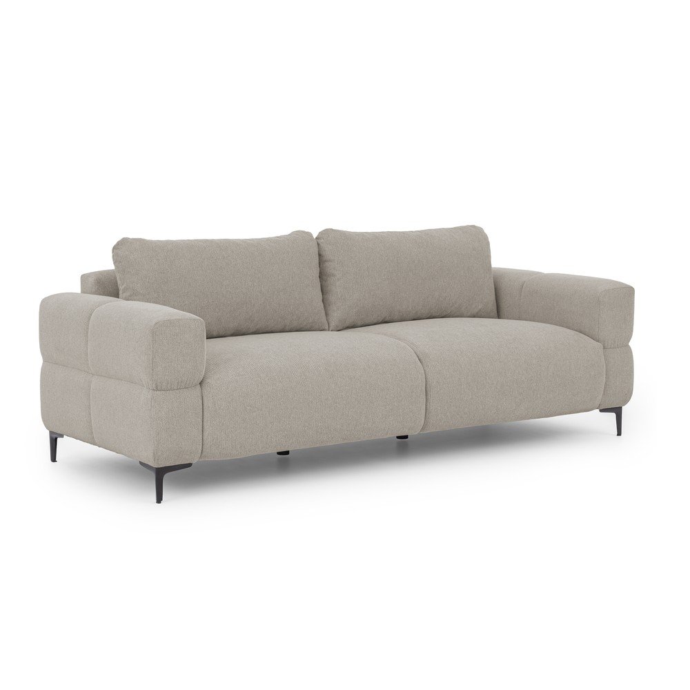 Bézs kanapé 217 cm Helio – Ropez