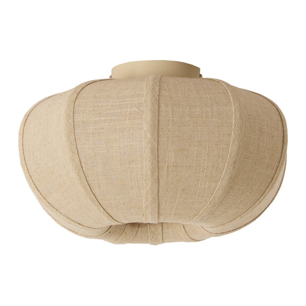 Bézs mennyezeti lámpa textil búrával ø 30 cm Zosia – Light & Living