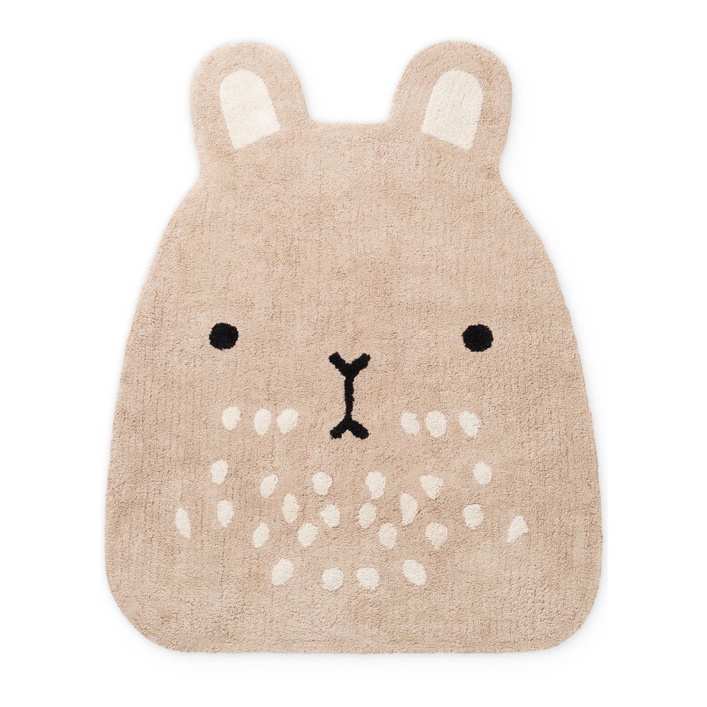 Bézs mosható-kézi szövésű pamut gyerek szőnyeg 120x152 cm Snuggle Pucki – Hanse Home