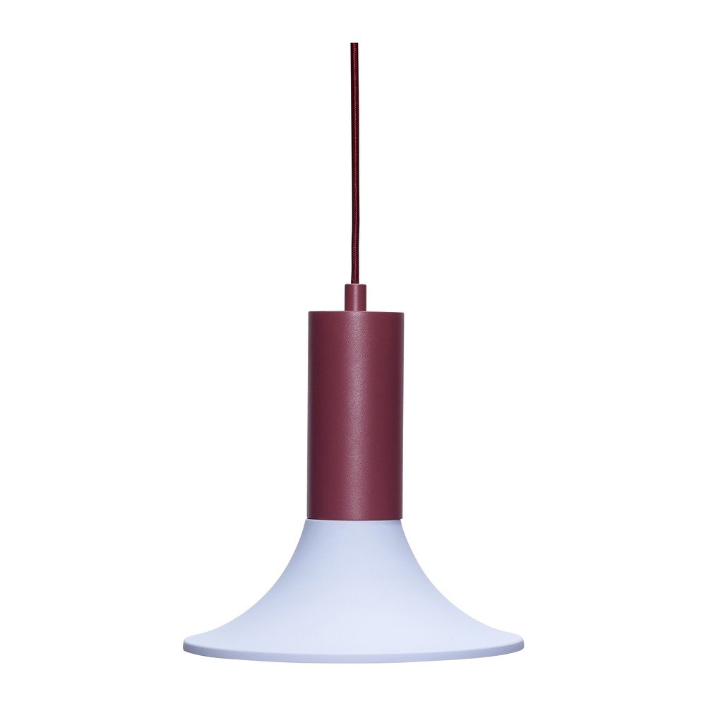 Borvörös-világoskék fém dimmelhető függőlámpa ø 25 cm Luminary – Hübsch