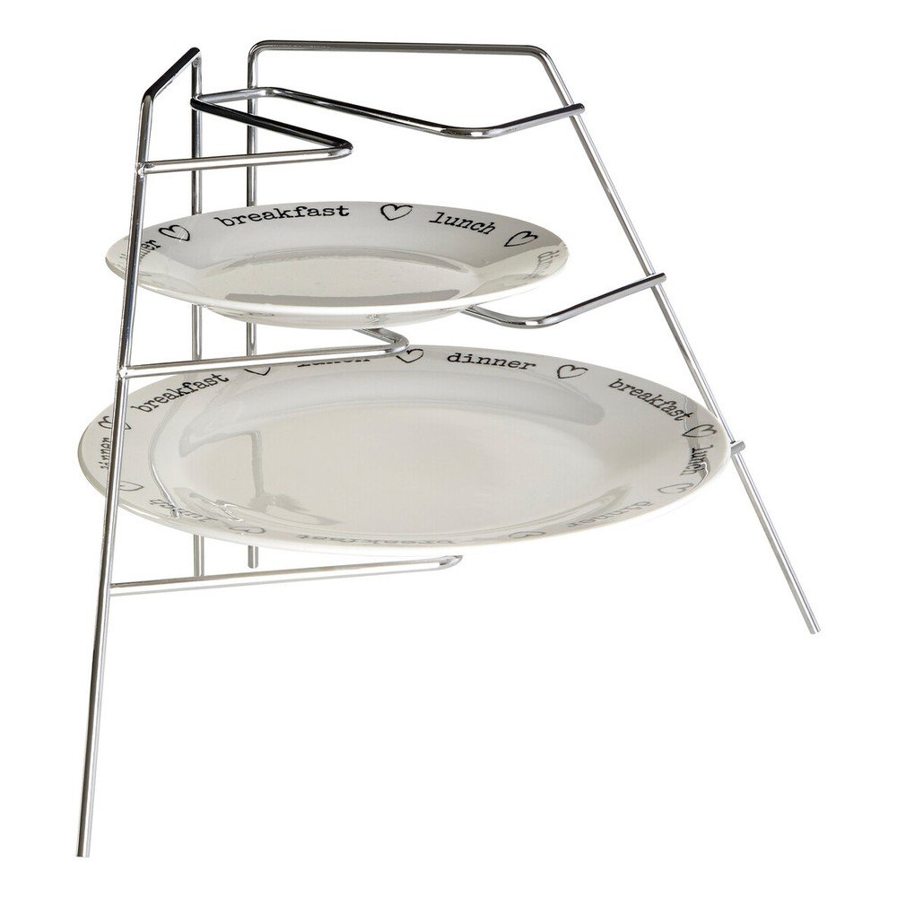 Ezüstszínű fém kiegészítő polc 37x25 cm Wallis – Premier Housewares
