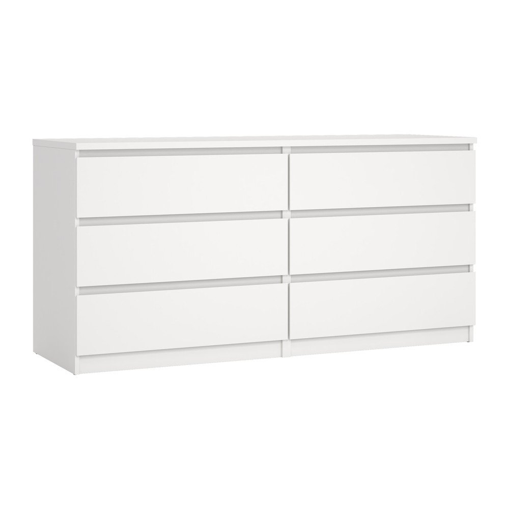 Fehér komód 154x76x50 cm Naia – Tvilum