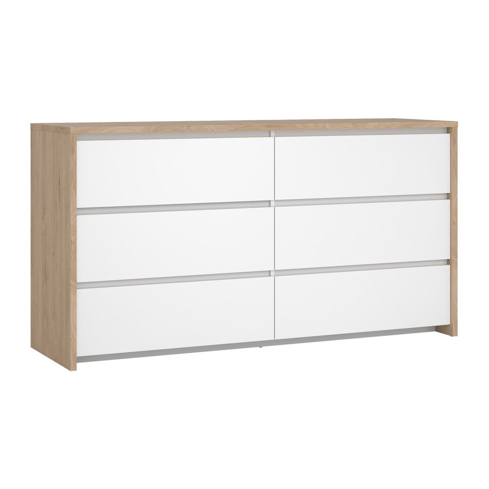 Fehér komód 157x84x48 cm Next – Tvilum