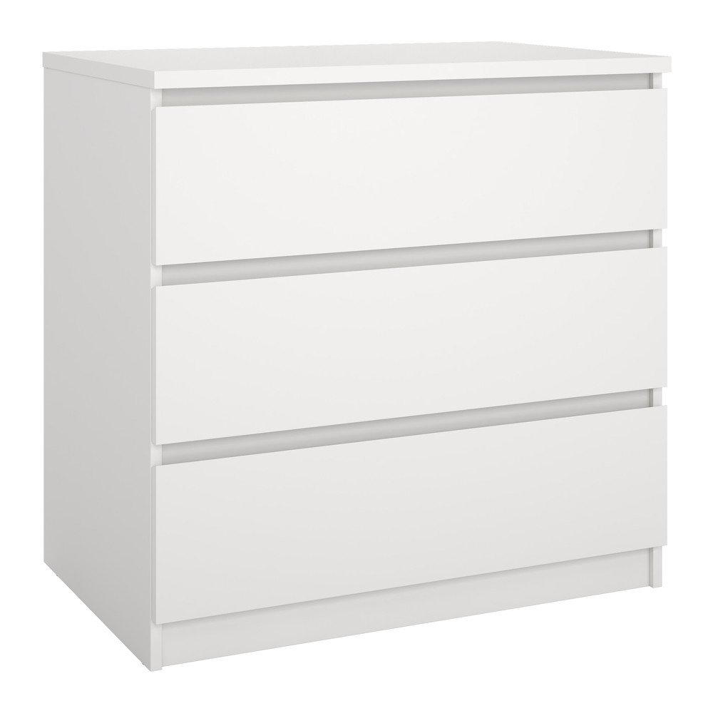 Fehér komód 77x76x50 cm Naia – Tvilum