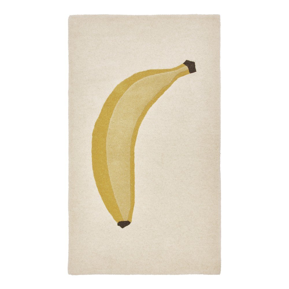 Gyapjúkeverék gyerek szőnyeg 80x140 cm Banana – OYOY Mini