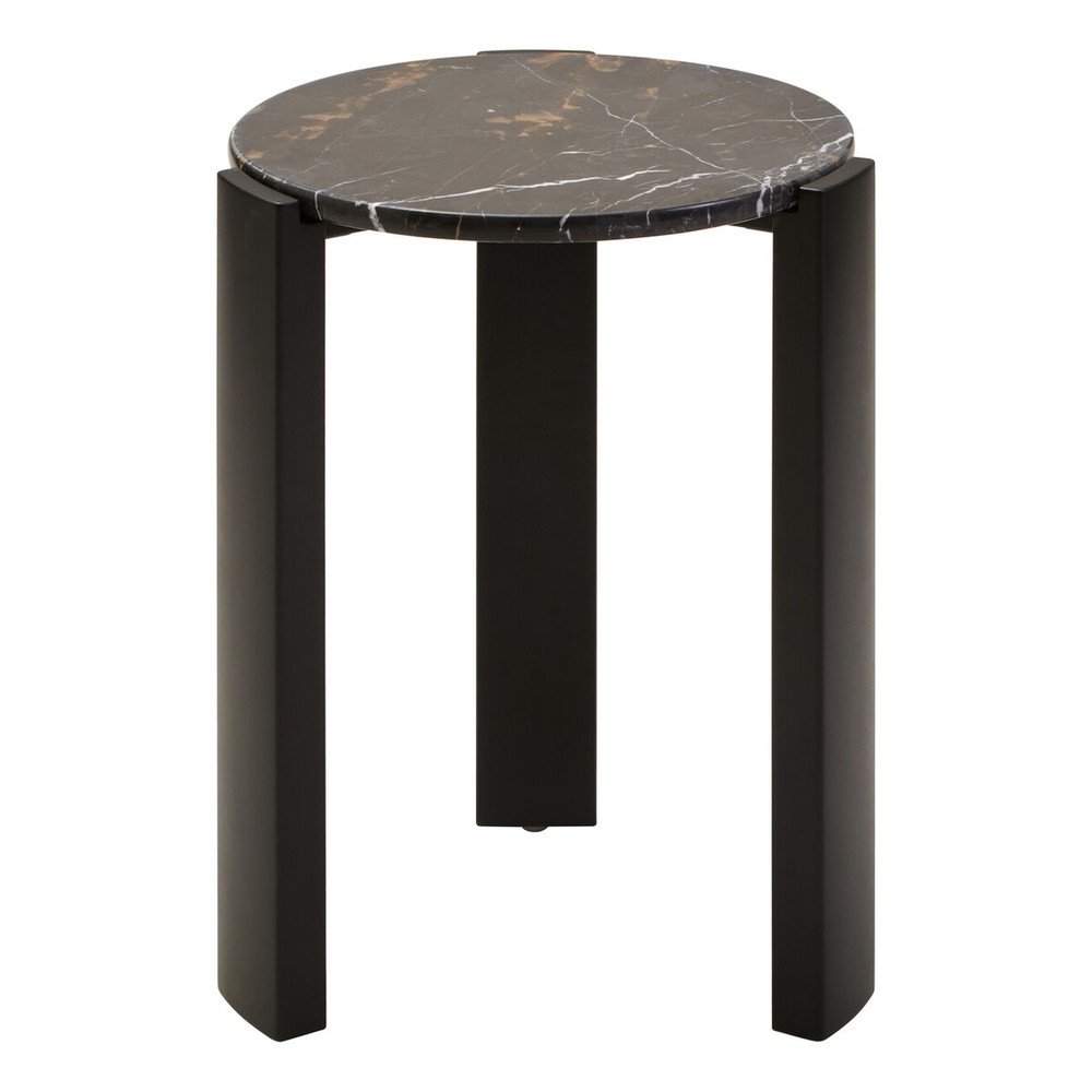 Kerek tárolóasztal márvány asztallappal ø 46 cm Palermo – Premier Housewares