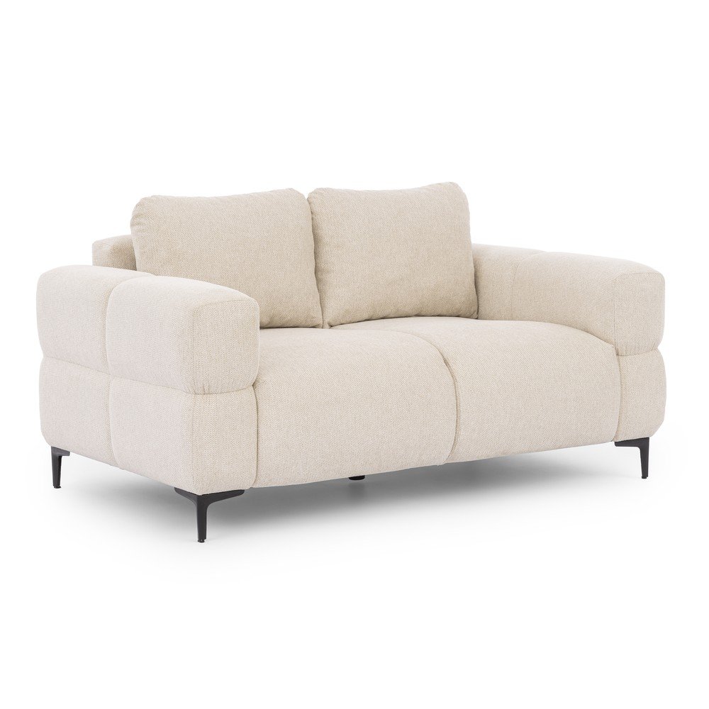 Krémszínű kanapé 154 cm Helio – Ropez