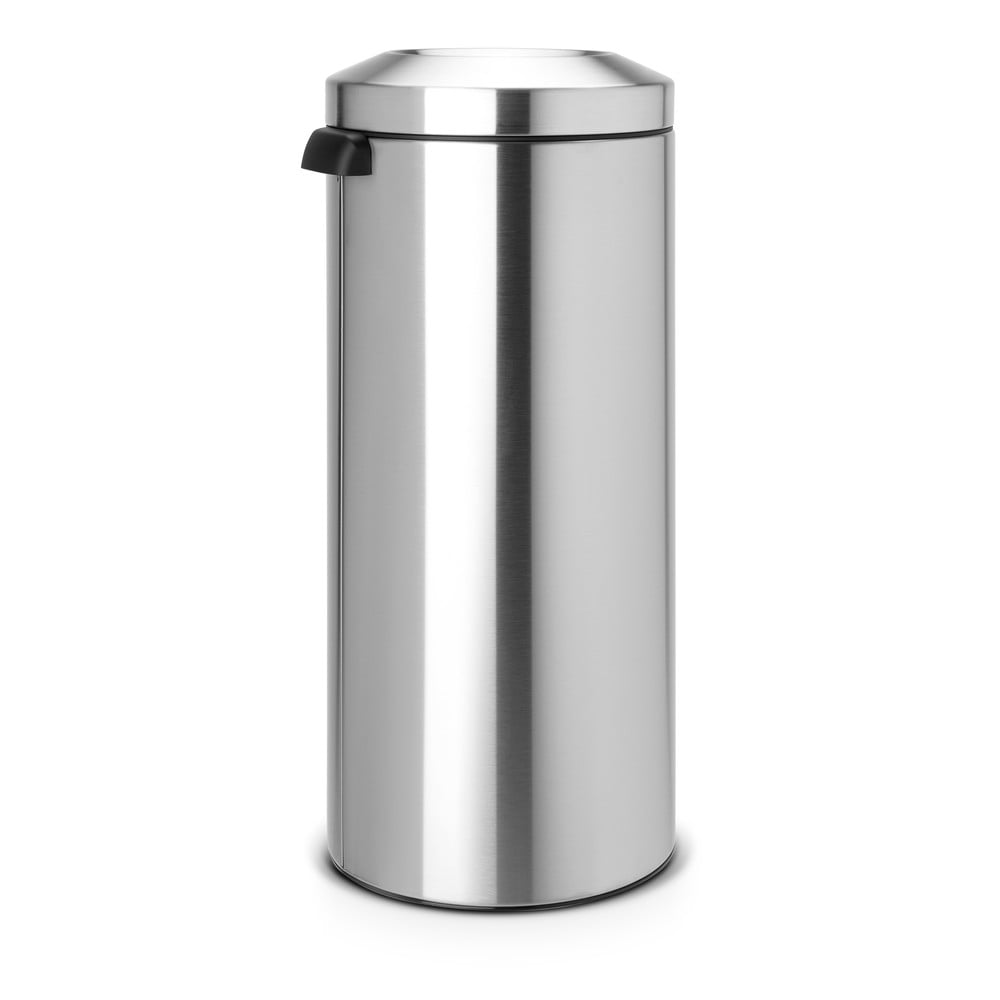 Matt ezüstszínű acél szemetes 30 l Flame Guard – Brabantia