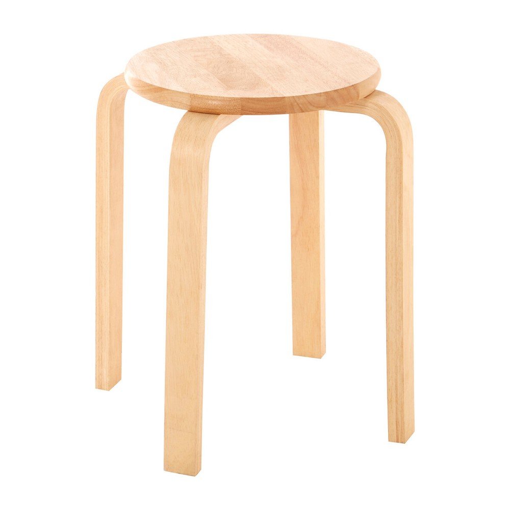 Natúr színű kaucsukfa ülőke Heva – Premier Housewares