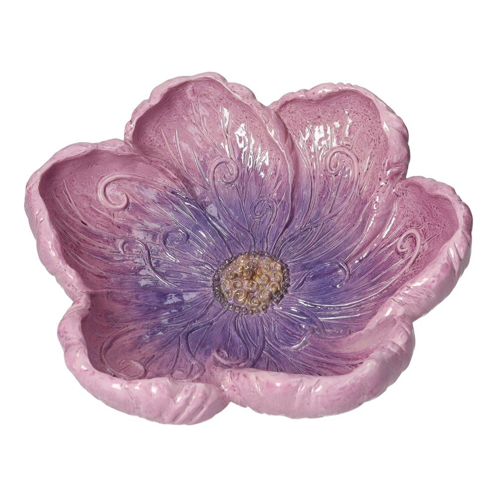Poligyanta dekoratív tálca ø 26 cm Flora – Brandani