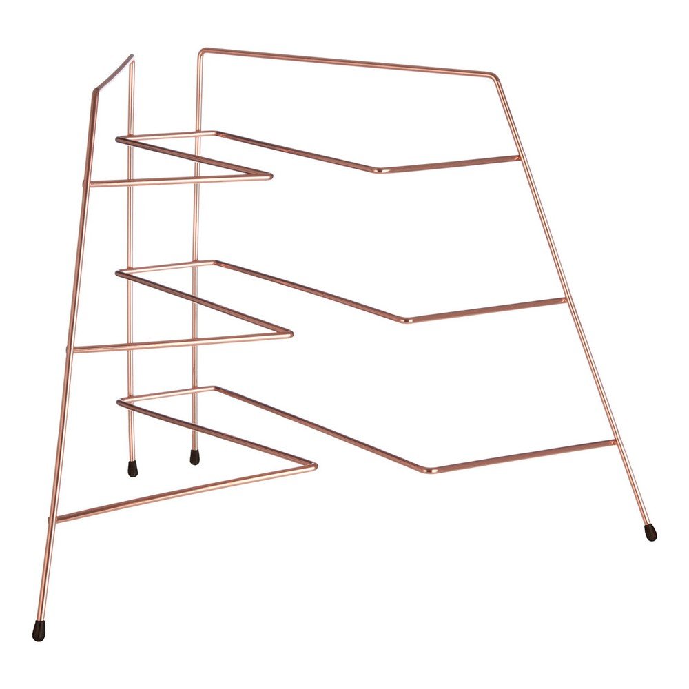 Rézszínű fém kiegészítő polc 37x25 cm Rowan – Premier Housewares
