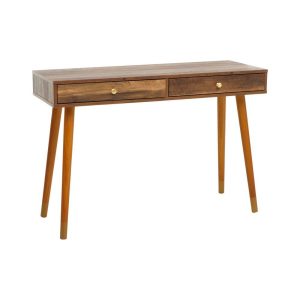 Sötét natúr színű konzolasztal 39x110 cm Frida – Premier Housewares