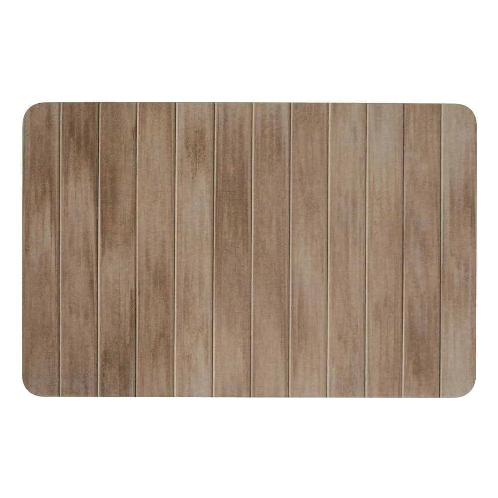 Sötét natúr színű kovaföld fürdőszobai kilépő 39x60 cm Argiri – Wenko