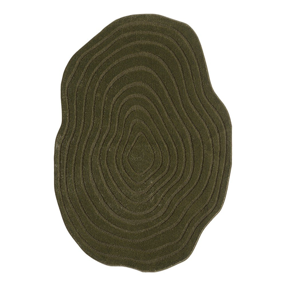 Sötétzöld szőnyeg 160x230 cm Pebble – ESTE