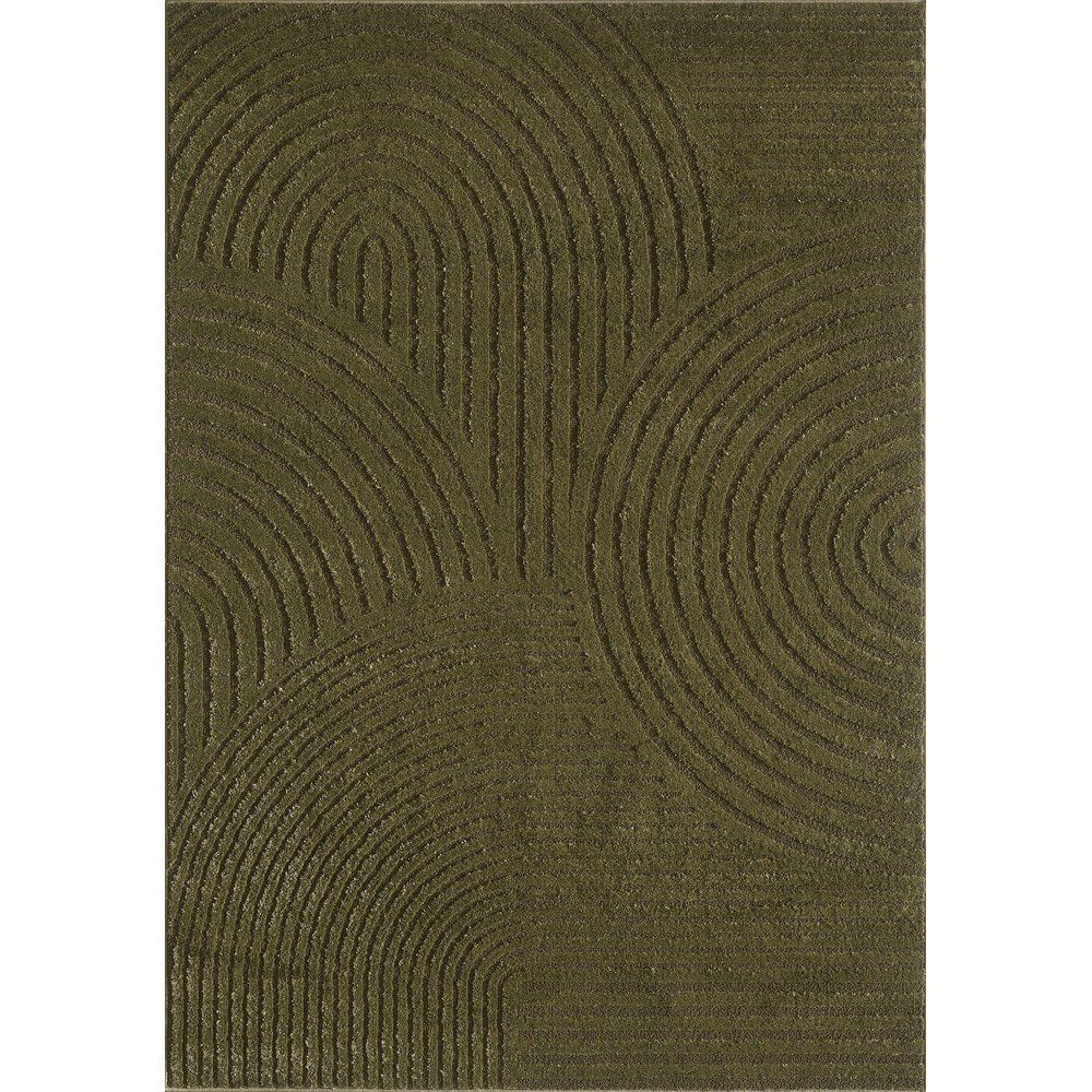 Sötétzöld szőnyeg 160x230 cm Whirl – ESTE