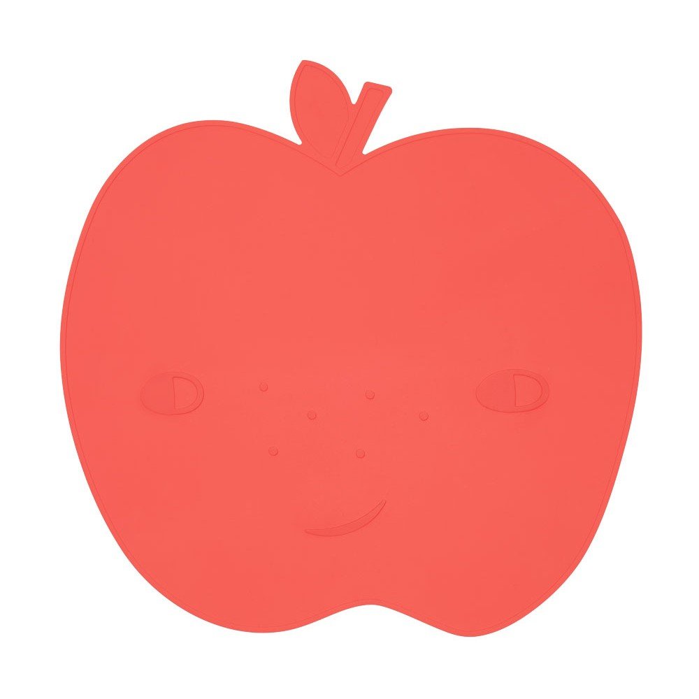 Szilikon gyerek tányéralátét 39x39 cm Apple – OYOY Mini