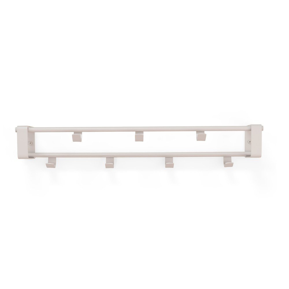 Szürkésbarna acél fali fogas polccal 60 cm Rex – Spinder Design