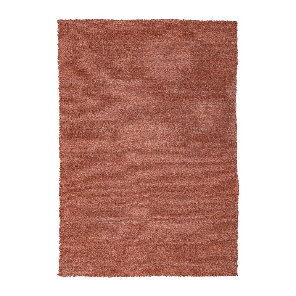 Terrakotta színű kézi szövésű szőnyeg 160x230 cm Finley – Flair Rugs