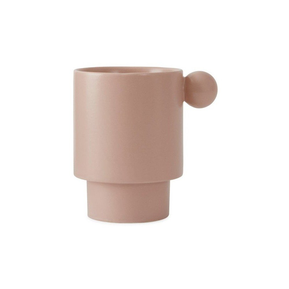 Világos rózsaszín porcelán bögre Inka – OYOY Living Design