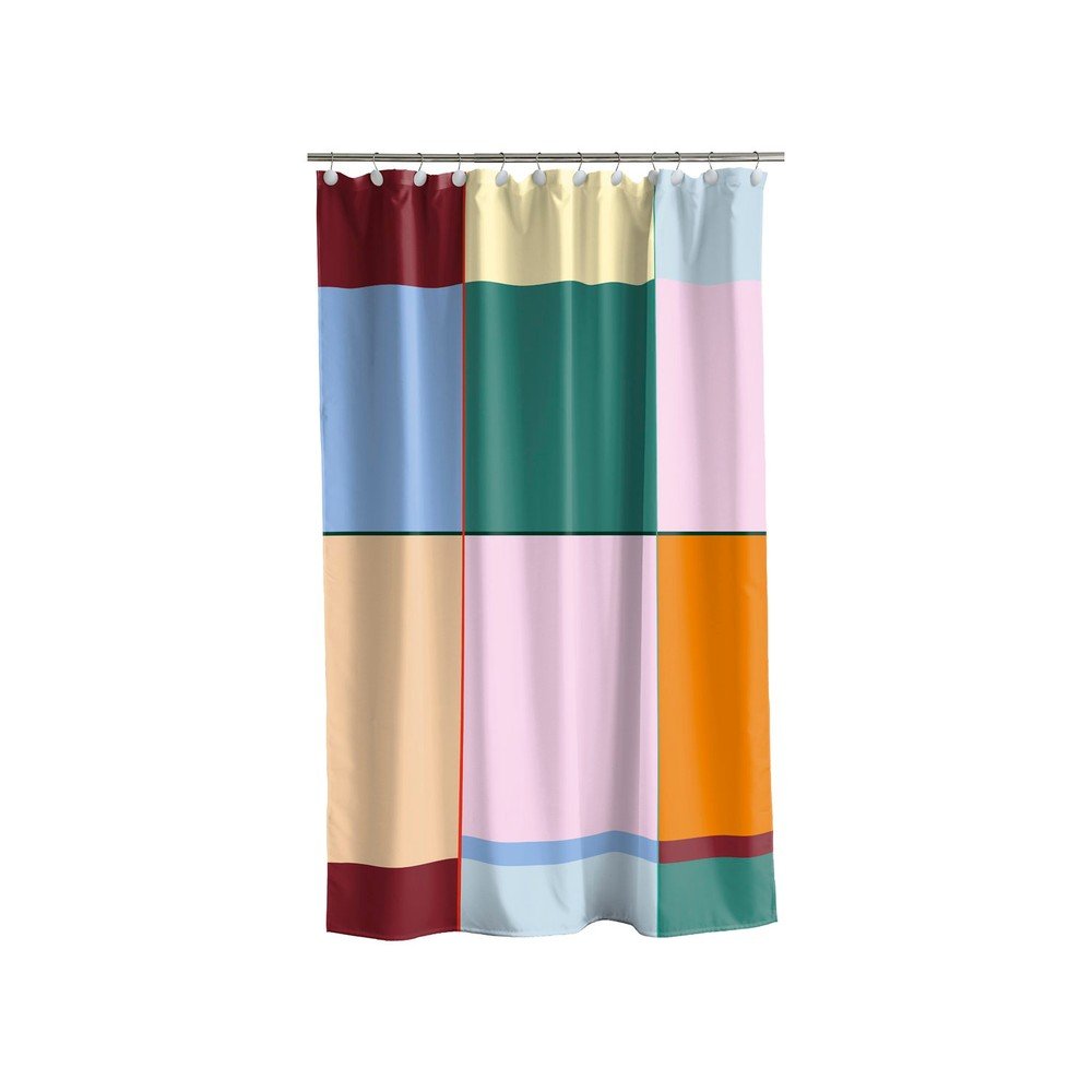 Zuhanyfüggöny 180x200 cm Colour Block – Södahl