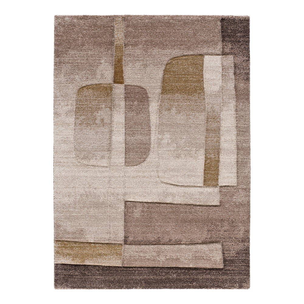Barna-bézs szőnyeg 133x190 cm – Universal
