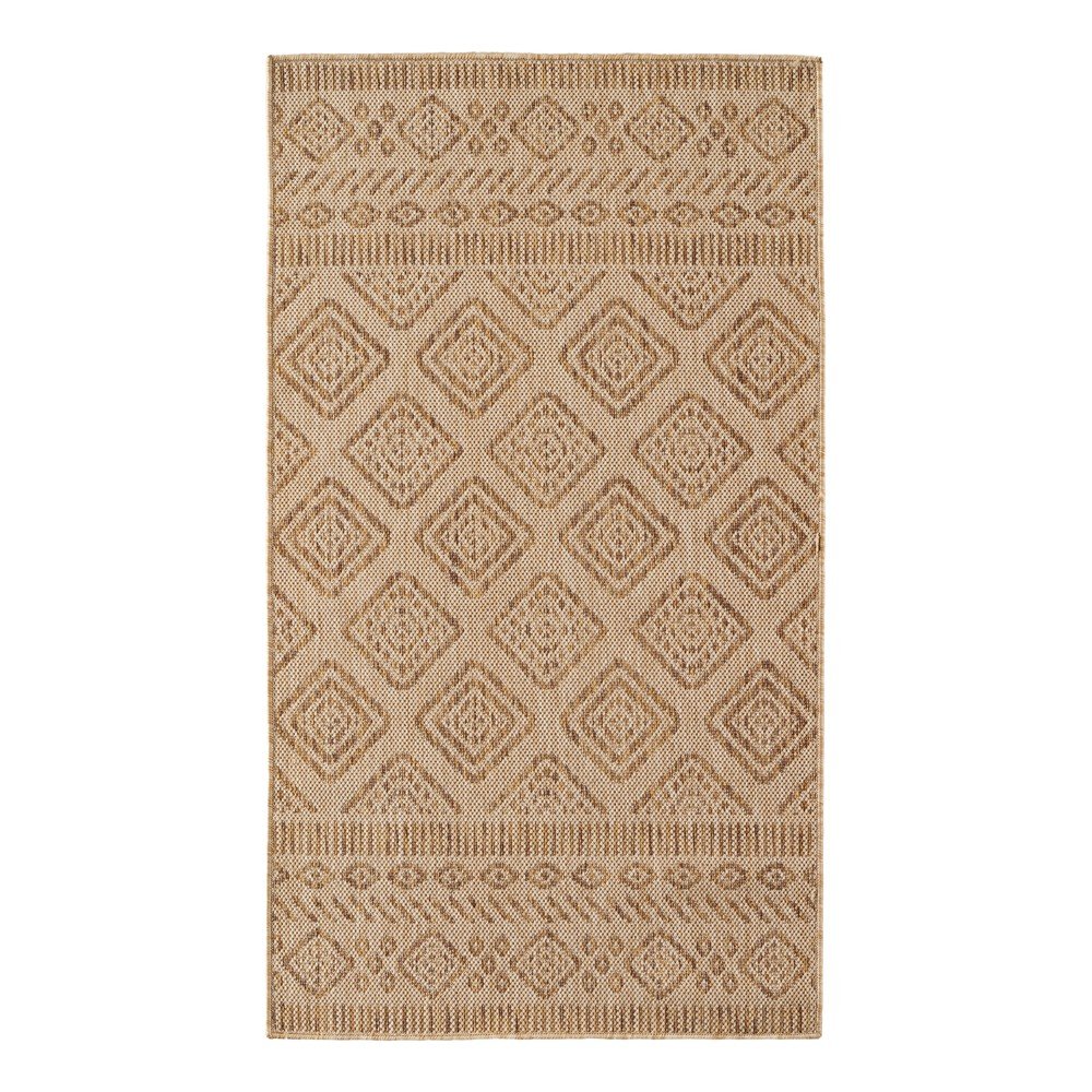 Bézs kültéri-beltéri szőnyeg 80x150 cm Mira 1452 – Ayyildiz Carpets