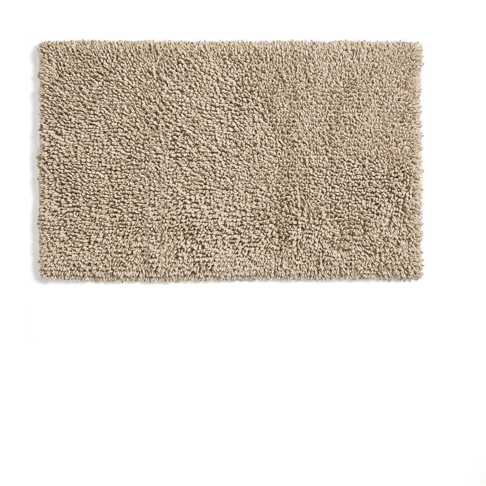 Bézs textil fürdőszobai kilépő 50x70 cm Aroia – Kave Home