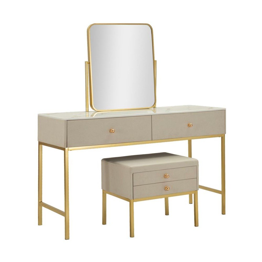 Borovi fenyő fésülködőasztal 45x120 cm Luxury – Mauro Ferretti