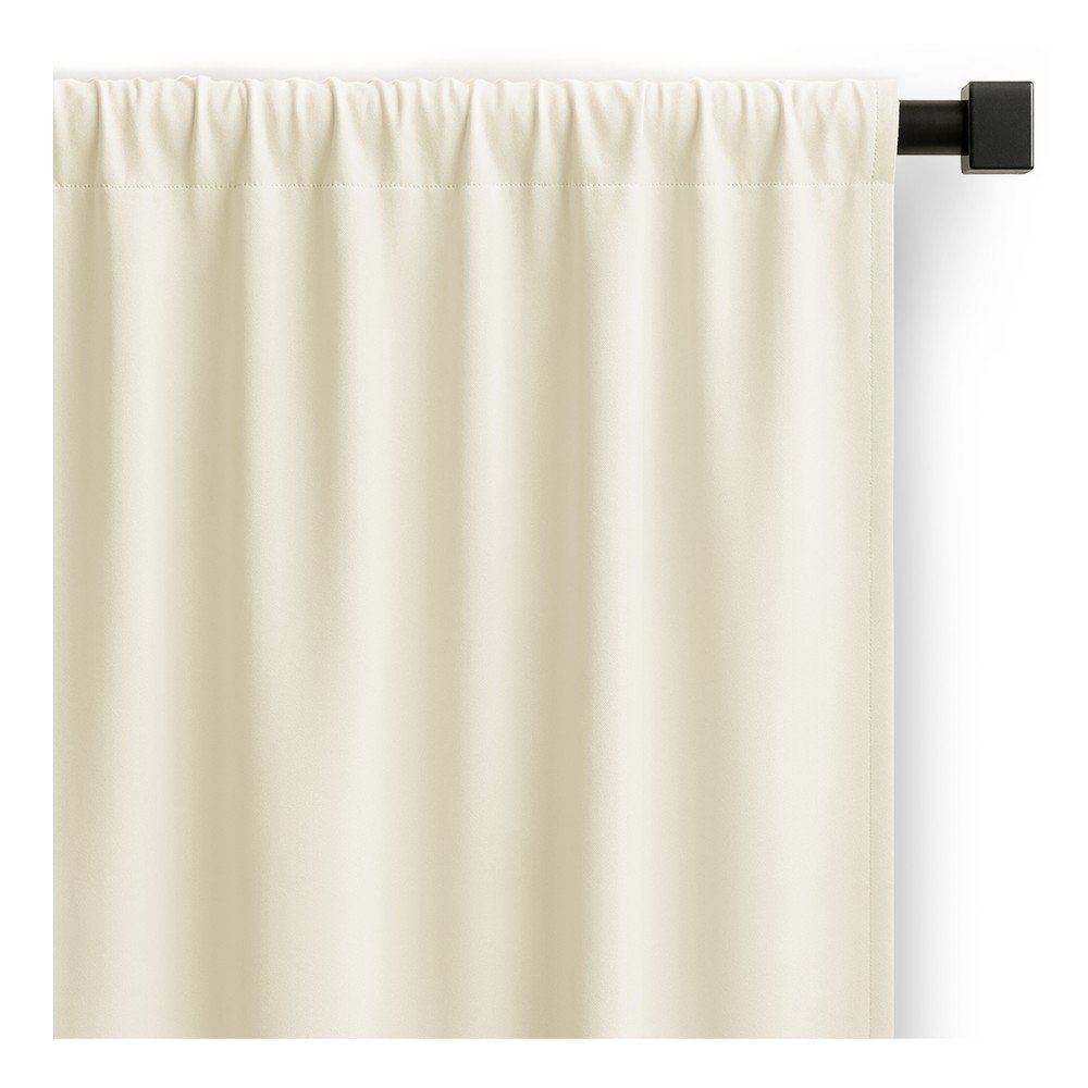 Elefántcsont színű dimout (részleges sötétítő) függöny 200x250 cm Carli – Restilo