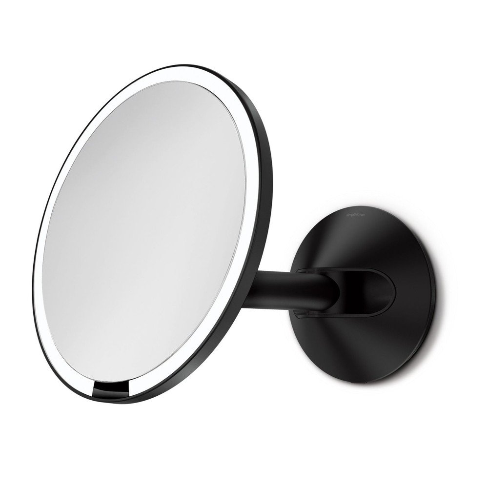 Fali-kozmetikai tükör világítással-nagyítós (ötszörös nagyítás) 8x23 cm Sensor – simplehuman