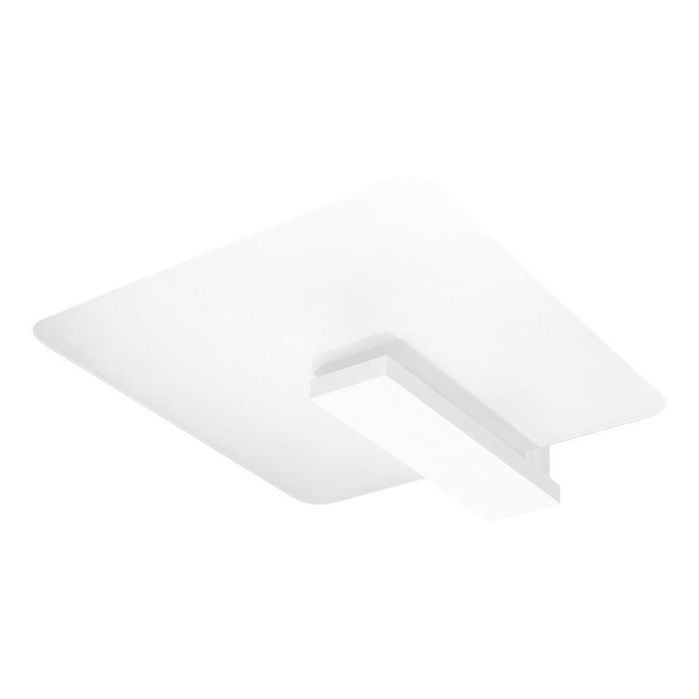 Fehér mennyezeti lámpa üveg búrával 40x47.5 cm Parola – Sollux
